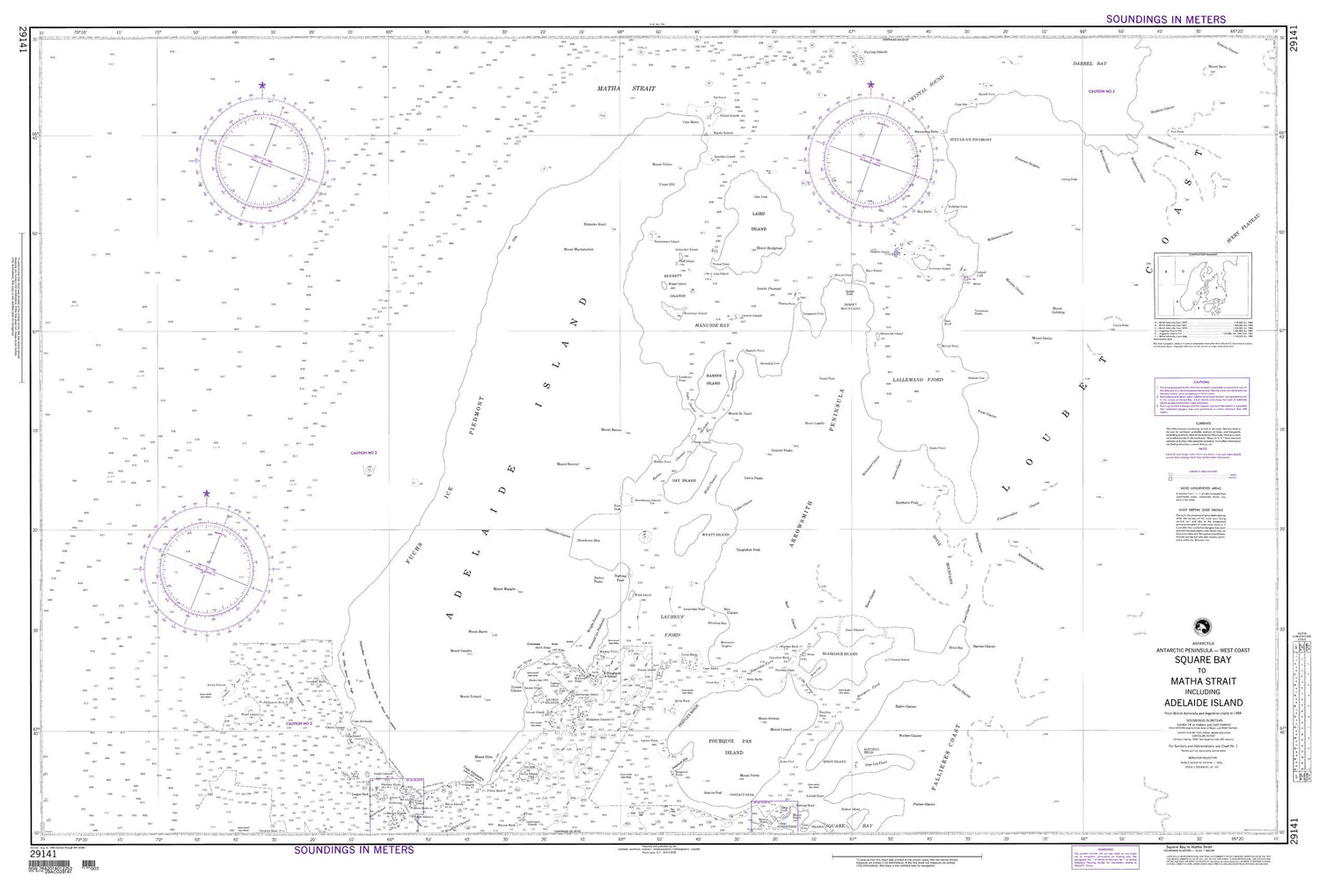 NGA Nautical Chart 29141 - Amnautical