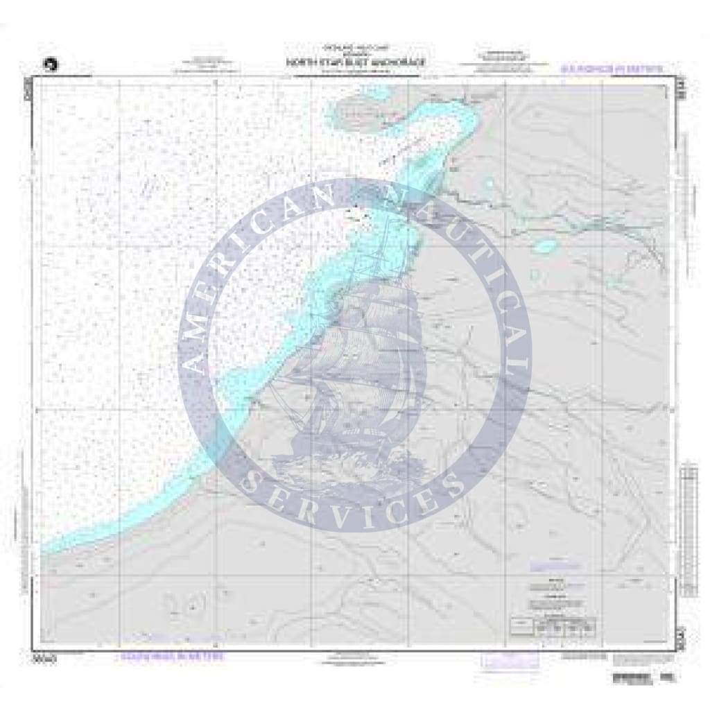 NGA Nautical Chart 38343: North Star Bugt Anchorage