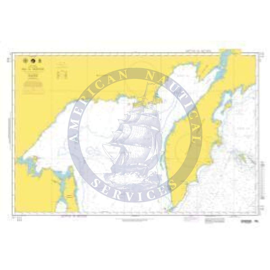 NGA Nautical Chart 512: Sea of Okhotsk