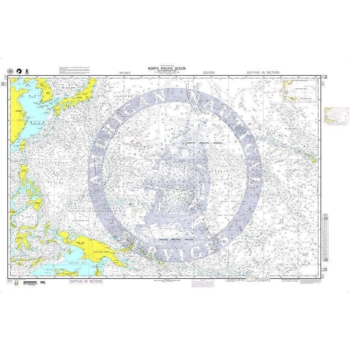 NGA Nautical Chart 52: North Pacific Ocean-Southwest Part (OMEGA)