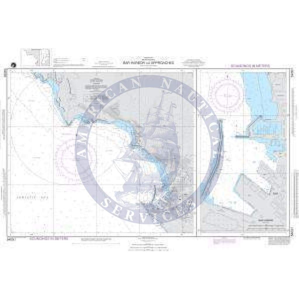 NGA Nautical Chart 54091: Bar Harbor and Approaches