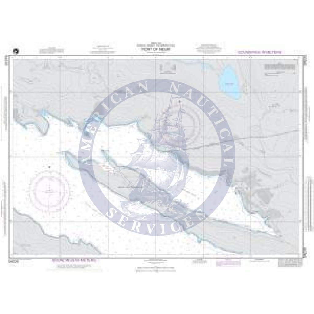 NGA Nautical Chart 54230: Port of Neum