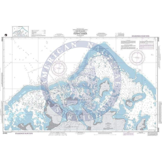 NGA Nautical Chart 81453: Pohnpei Harbor (Caroline Islands)