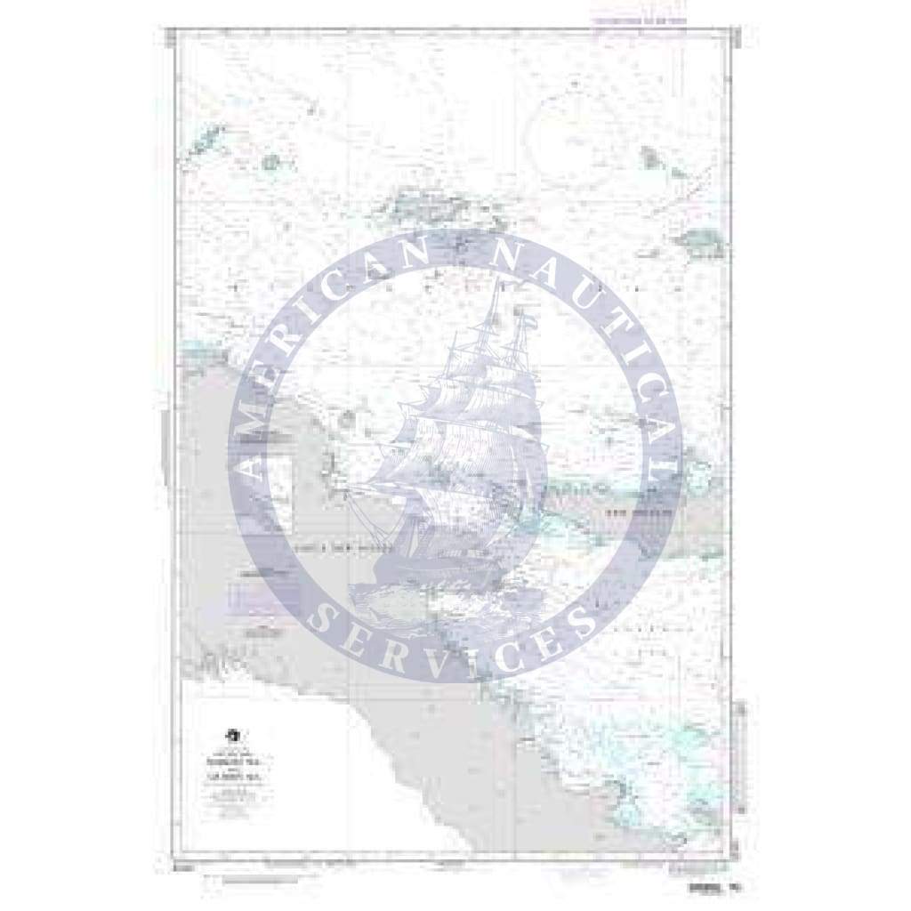 NGA Nautical Chart 82005: Bismarck Sea and Solomon Sea
