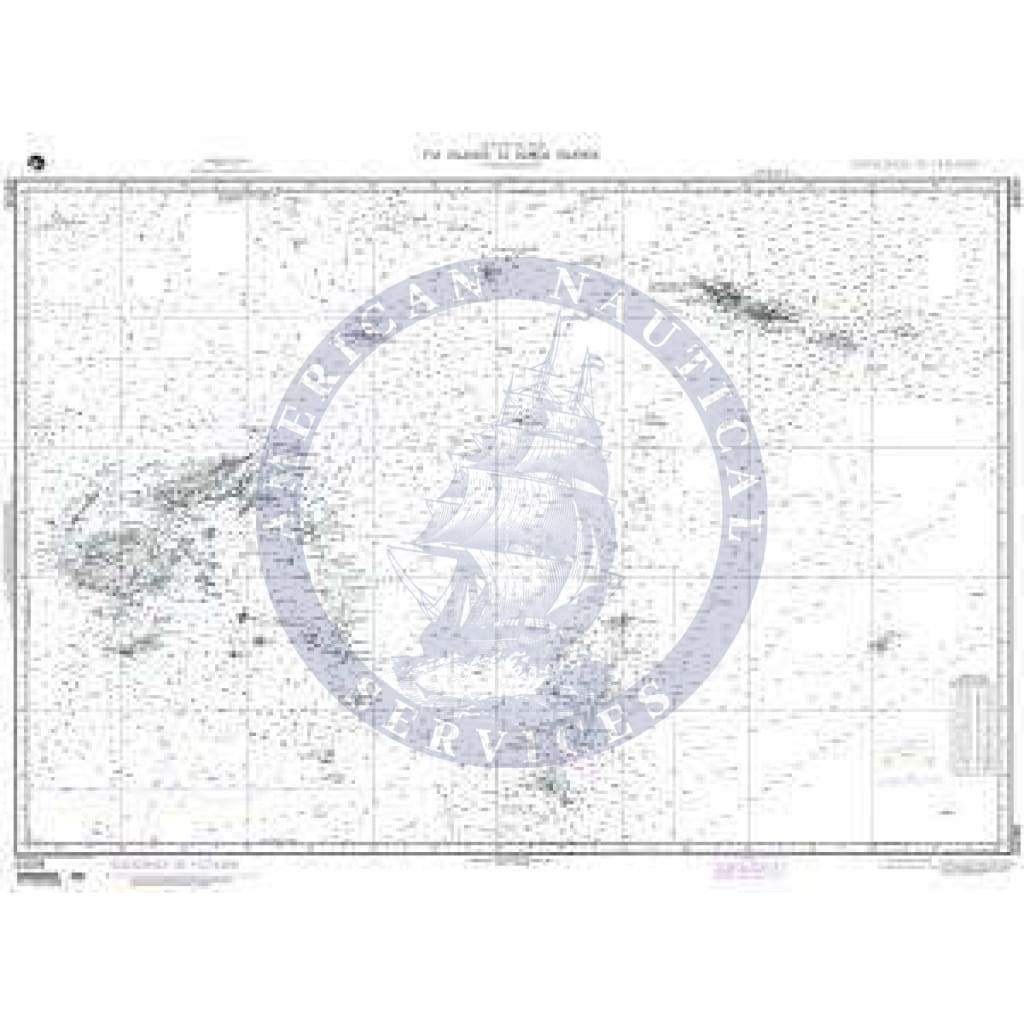 NGA Nautical Chart 83039: Fiji Islands to Samoa Islands (OMEGA)