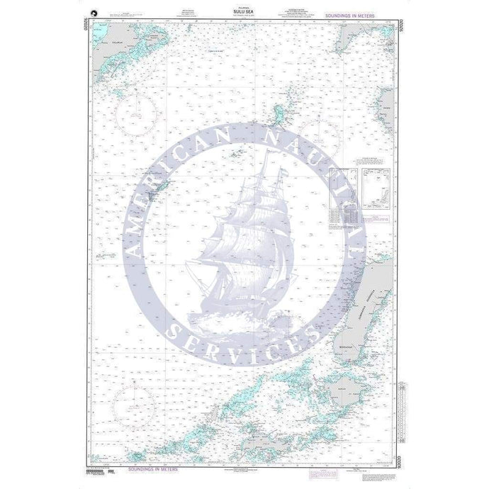 NGA Nautical Chart 92020: Sulu Sea (OMEGA)