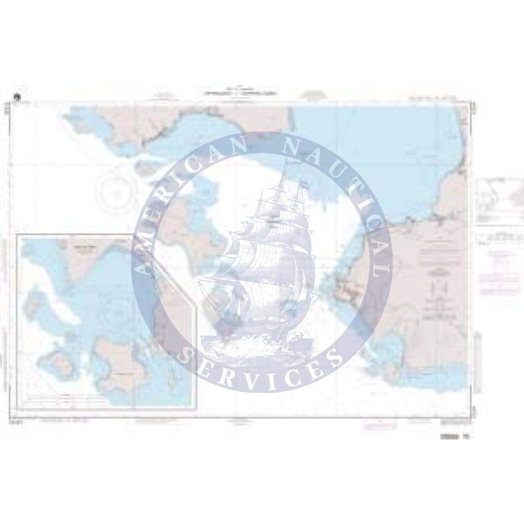 NGA Nautical Chart 93284: Approaches To Kampong Saom ( Gulf Of Thailand )