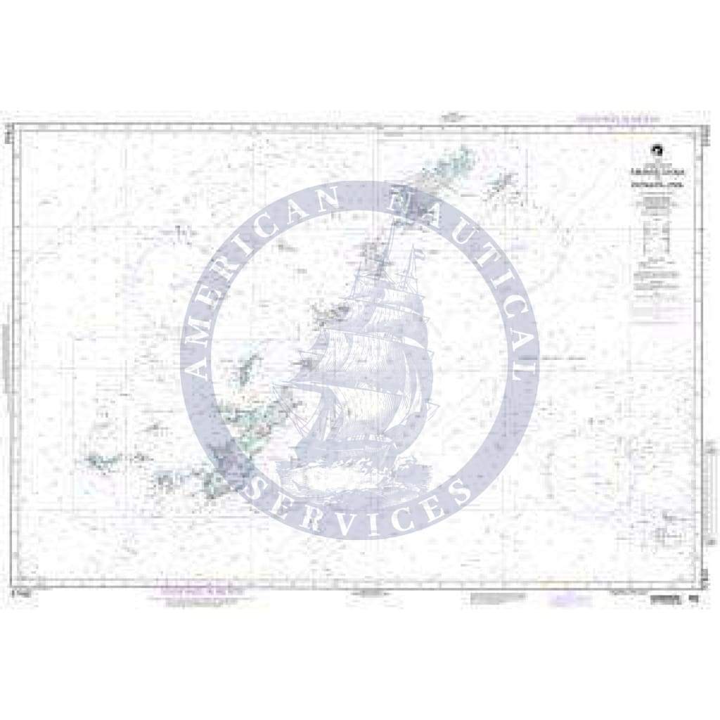 NGA Nautical Chart 97460: Amamio-Shima to Okinawa-Jima
