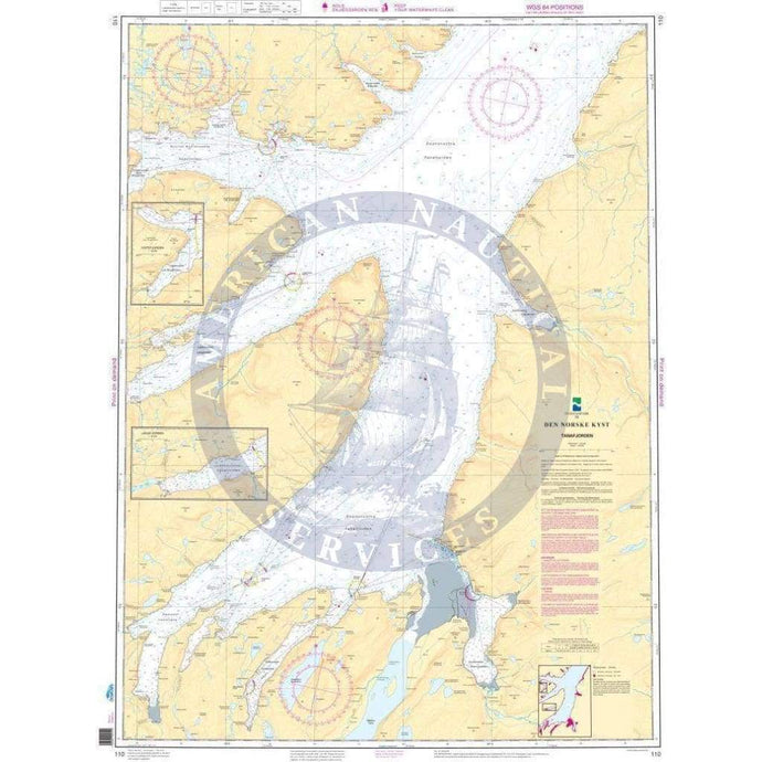 NHS Chart 110: Tanafjorden