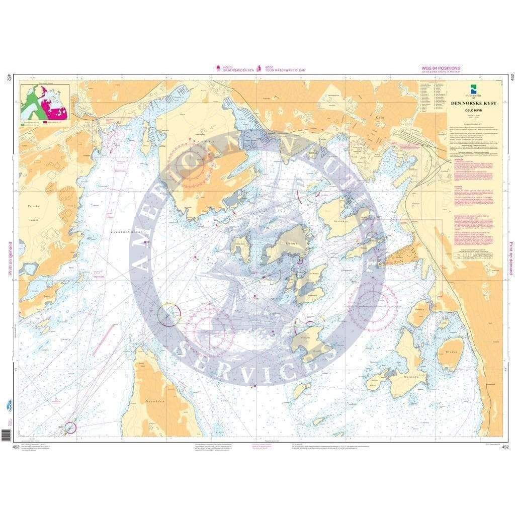 NHS Chart 452: Oslo havn