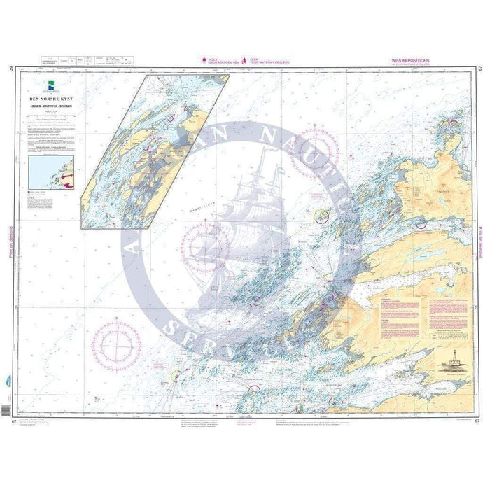 NHS Chart 67: Leines - Grøtøya - Steigen