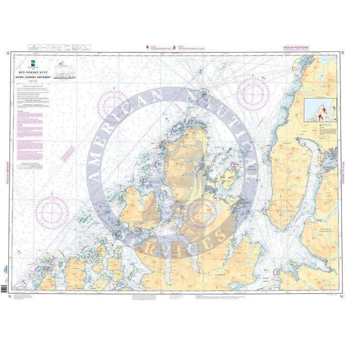 NHS Chart 78: Hovden - Langenes - Risøysundet