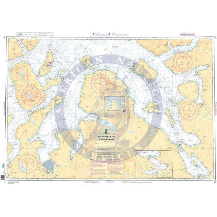 NHS Chart 94: Skjervøy - Kvænangen