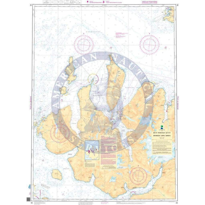 NHS Chart 95: Brynilen - Loppa - Sørøya