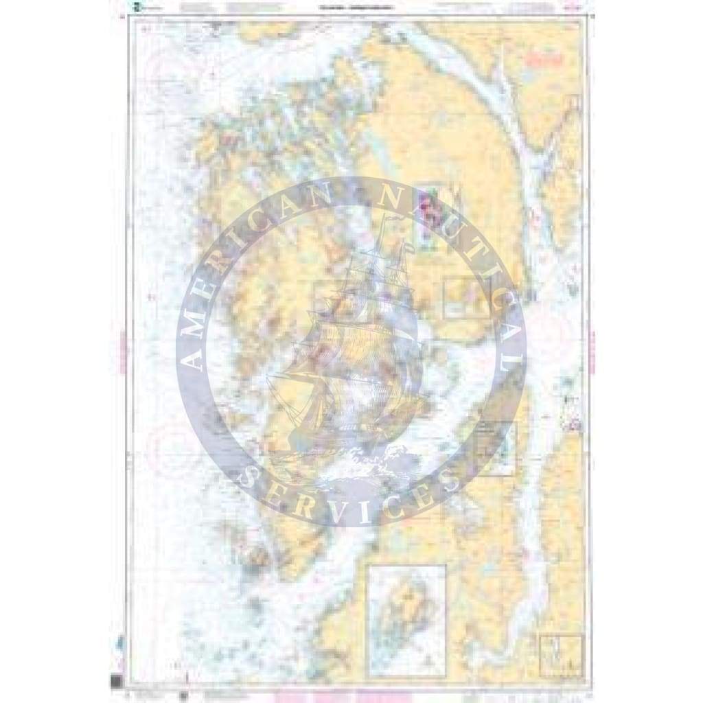 NHS Nautical Chart NHS019: Ryvarden - Selbjørnsfjorden