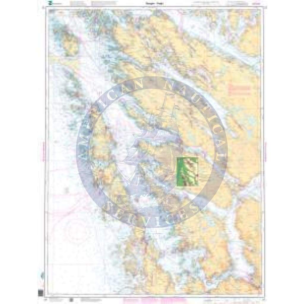 NHS Nautical Chart NHS023: Bergen - Fedje