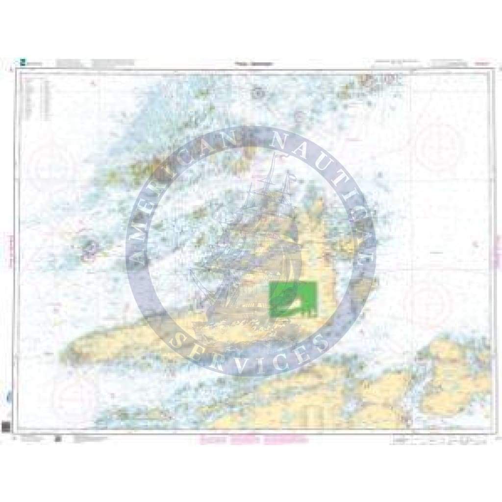 NHS Nautical Chart NHS041: Frøya - Gjæsingen