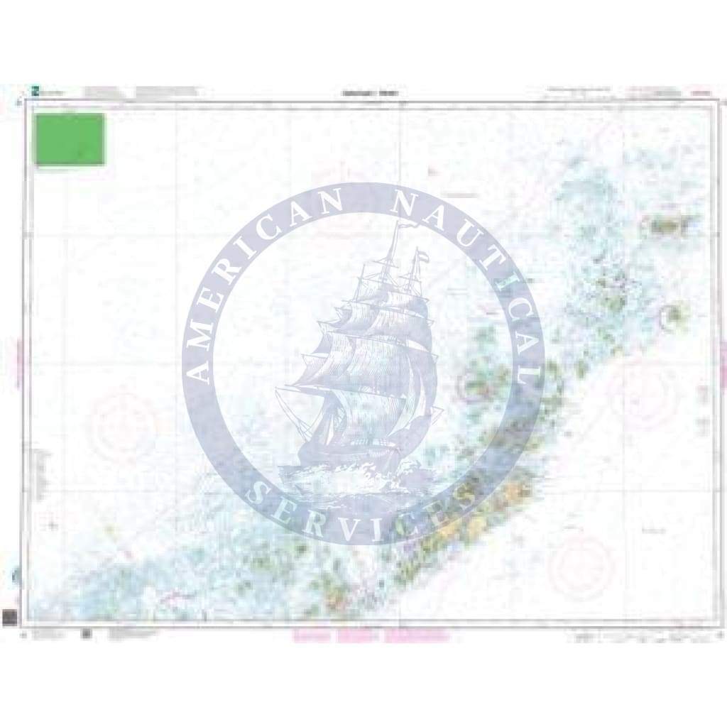 NHS Nautical Chart NHS042: Gjæsingen - Halten