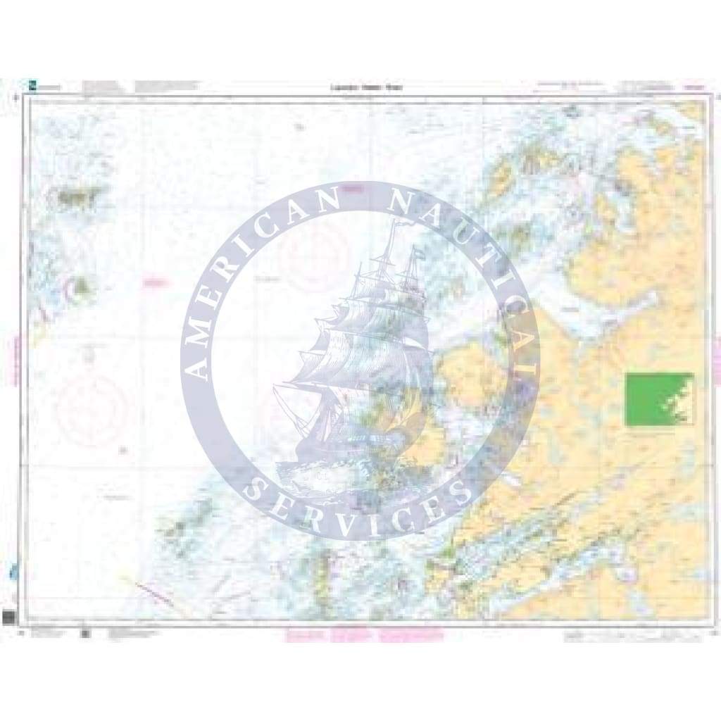 NHS Nautical Chart NHS044: Lauvøya - Halten - Roan