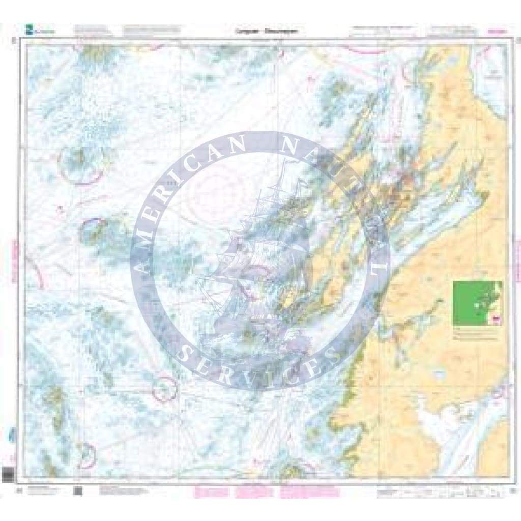 NHS Nautical Chart NHS053: Lyngvær - Straumøyan