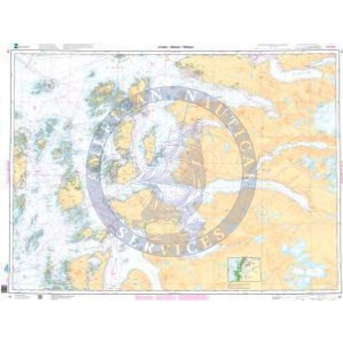 NHS Nautical Chart NHS062: Lurøya - Nesøya - Rødøya