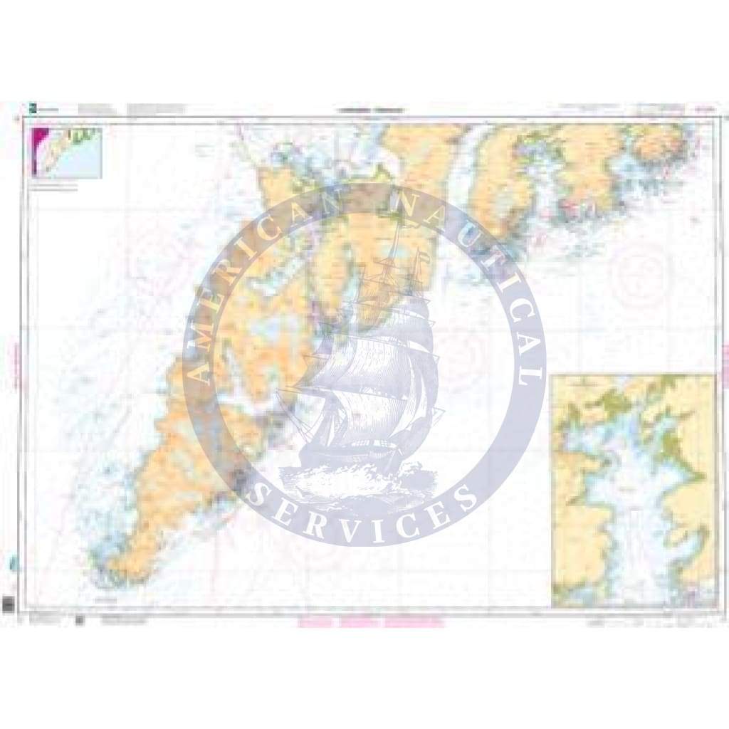 NHS Nautical Chart NHS072: Lofotodden - Stamsund