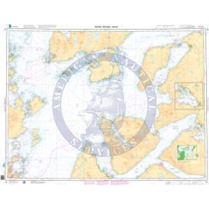 NHS Nautical Chart NHS080: Harstad - Sjøvegan - Dyrøya