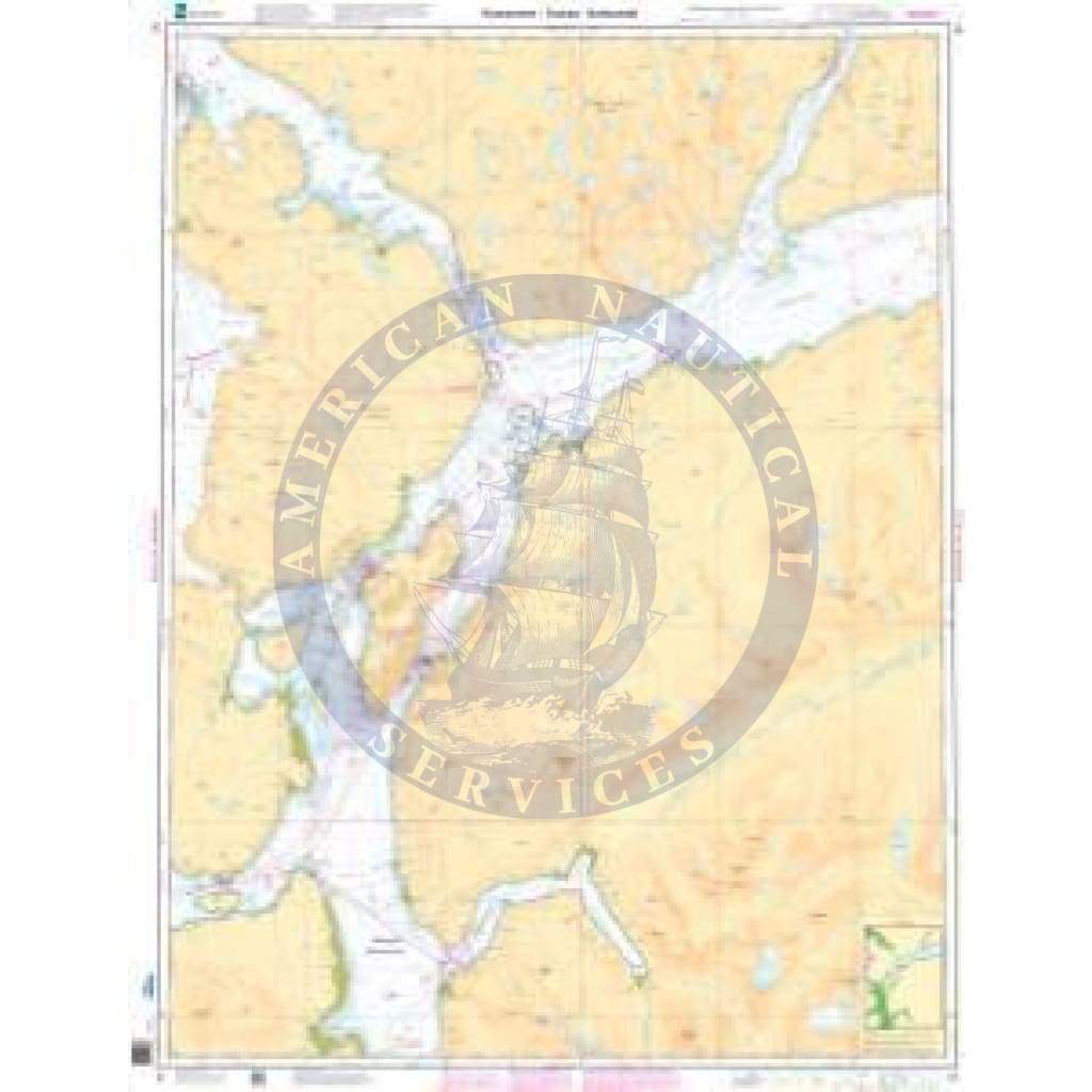 NHS Nautical Chart NHS087: Rystraumen - Tromsø -  Grøtsundet