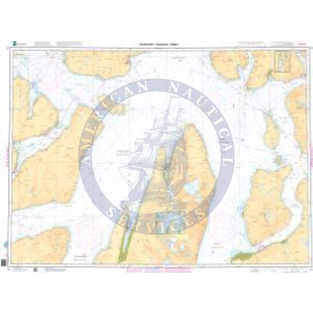 NHS Nautical Chart NHS091: Grøtsundet - Lyngstuva - Kågen