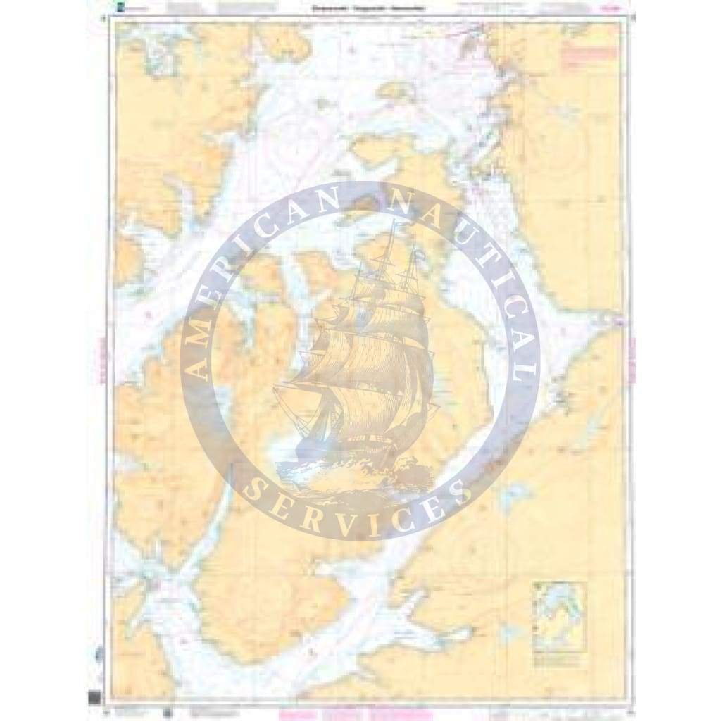 NHS Nautical Chart NHS098: Sørøysund - Vargsund - Hammerfest