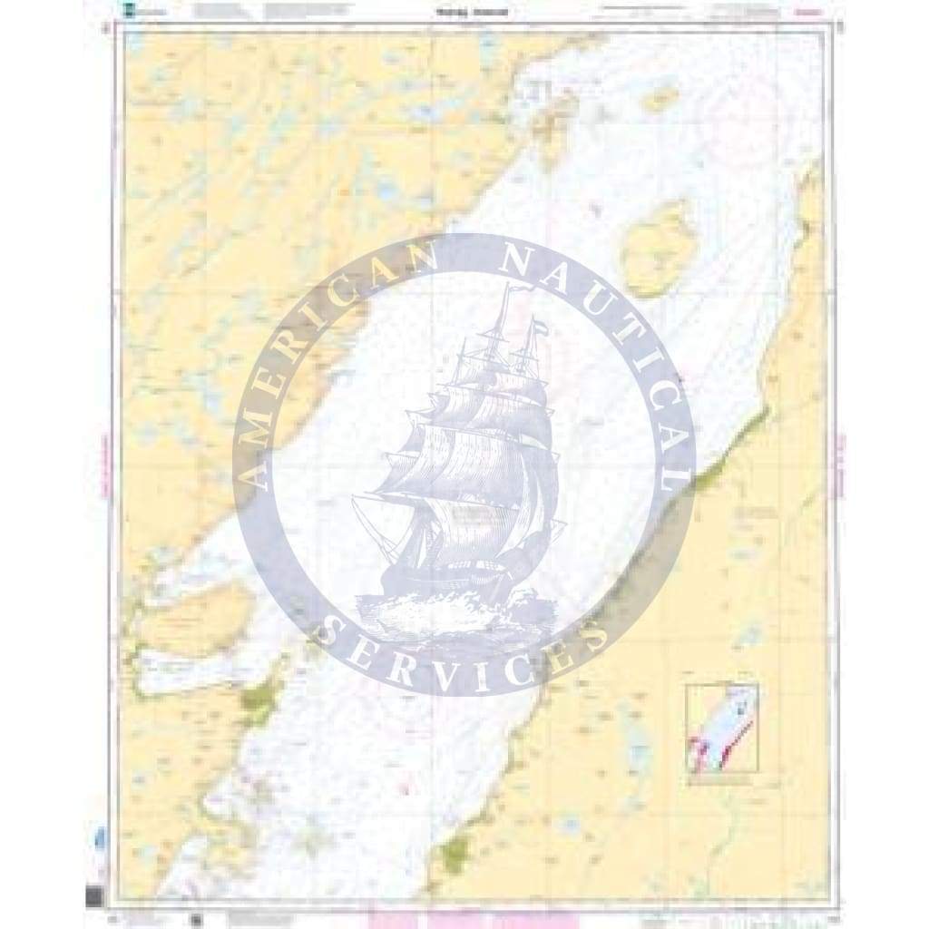 NHS Nautical Chart NHS105: Porsangen. Repvåg - Kistrand
