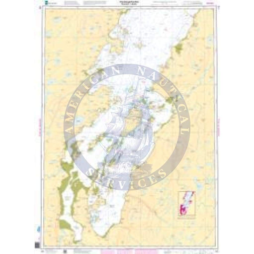 NHS Nautical Chart NHS106: Porsangerfjorden, Kistrand - Lakselv
