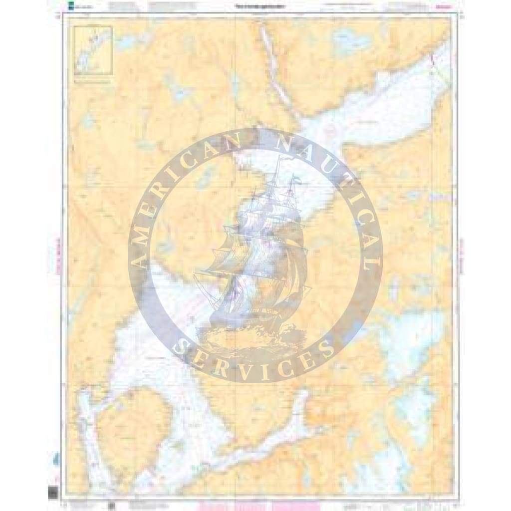 NHS Nautical Chart NHS117: Ytre Hardangerfjorden