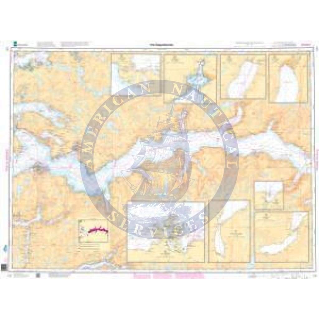 NHS Nautical Chart NHS121: Ytre Sognefjorden