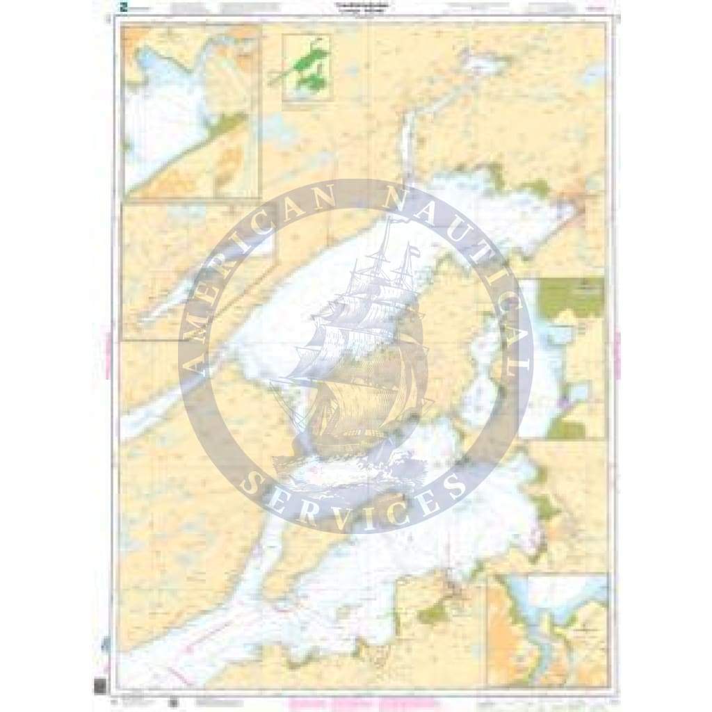 NHS Nautical Chart NHS131: Trondheimsfjorden, Levanger - Steinkjer