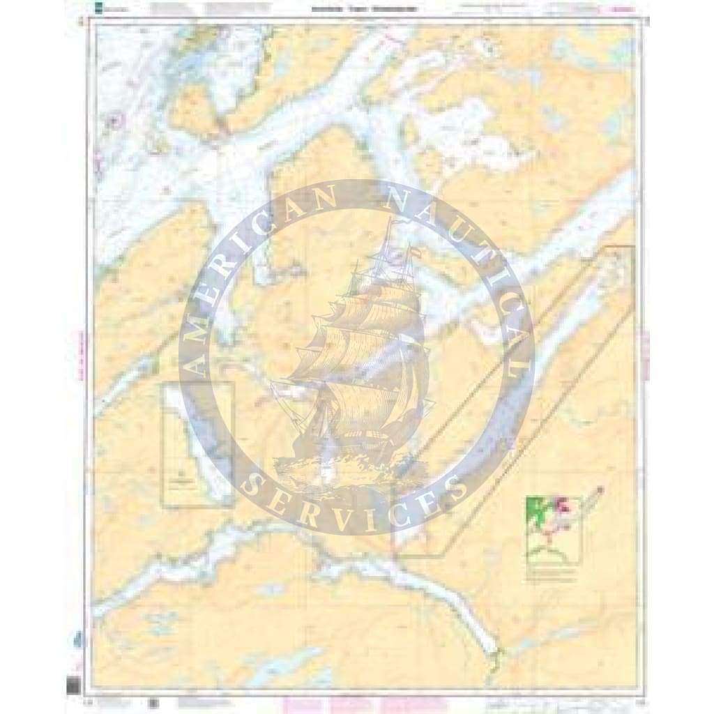 NHS Nautical Chart NHS133: Innerfolda - Tosen - Bindalsfjorden