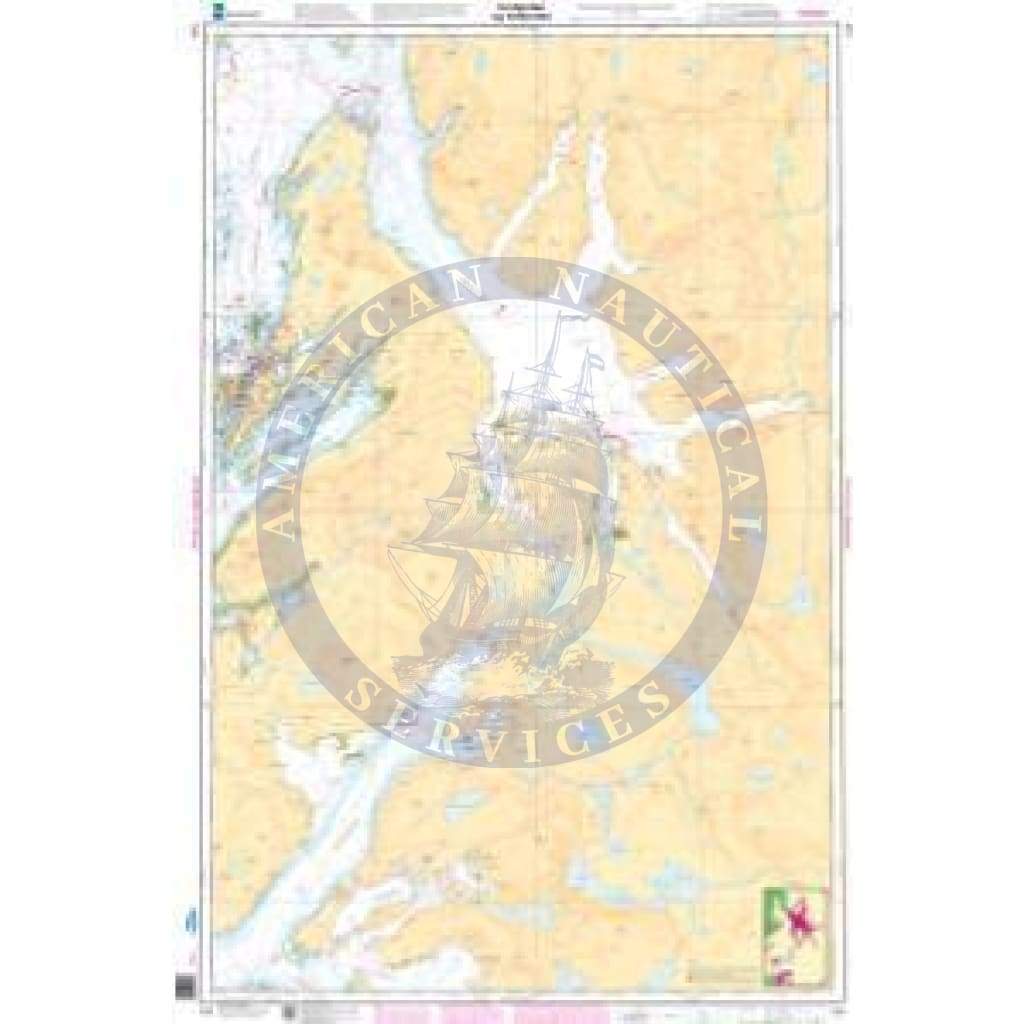 NHS Nautical Chart NHS134: Ursfjorden og Velfjorden