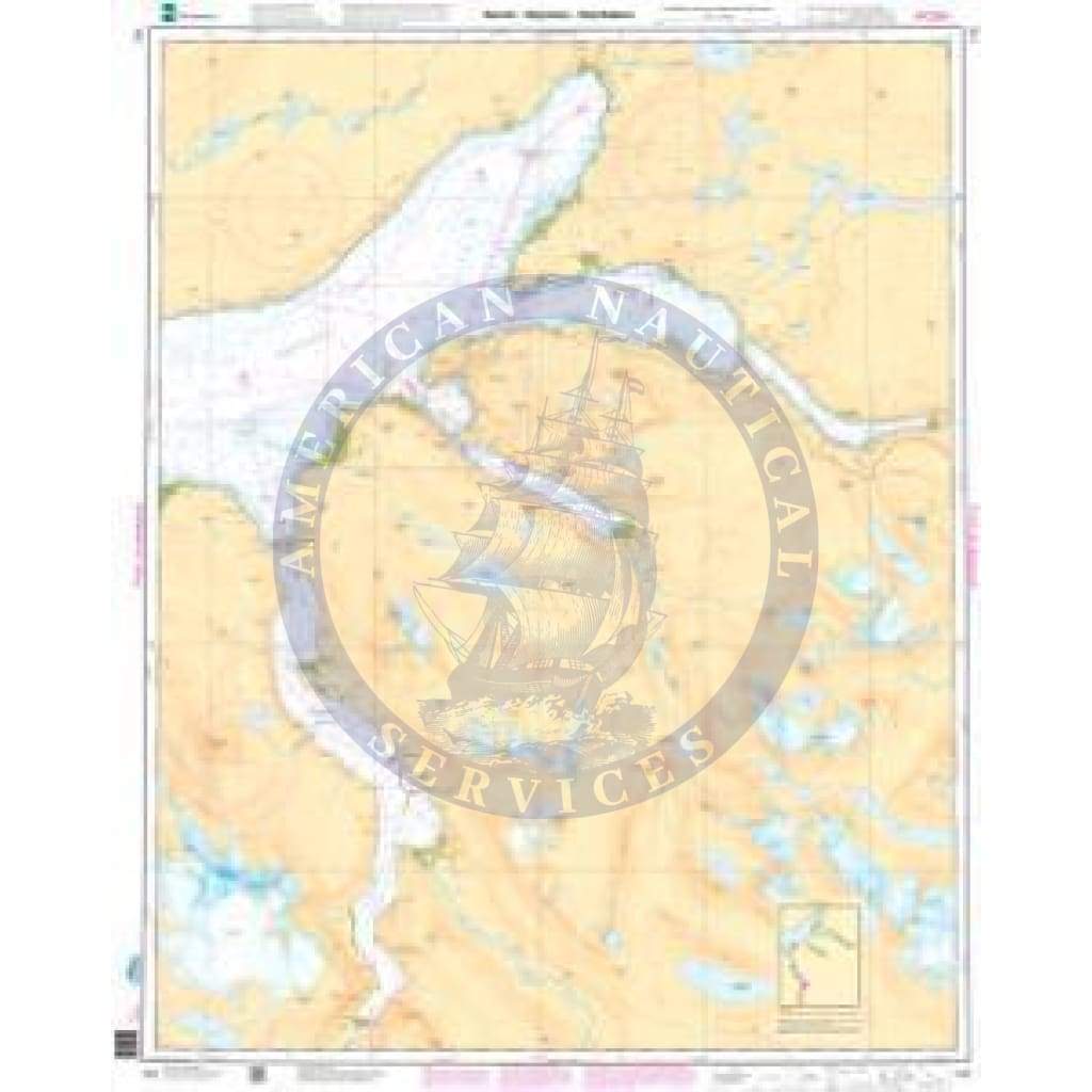NHS Nautical Chart NHS142: Narvik - Skjomen - Rombaken