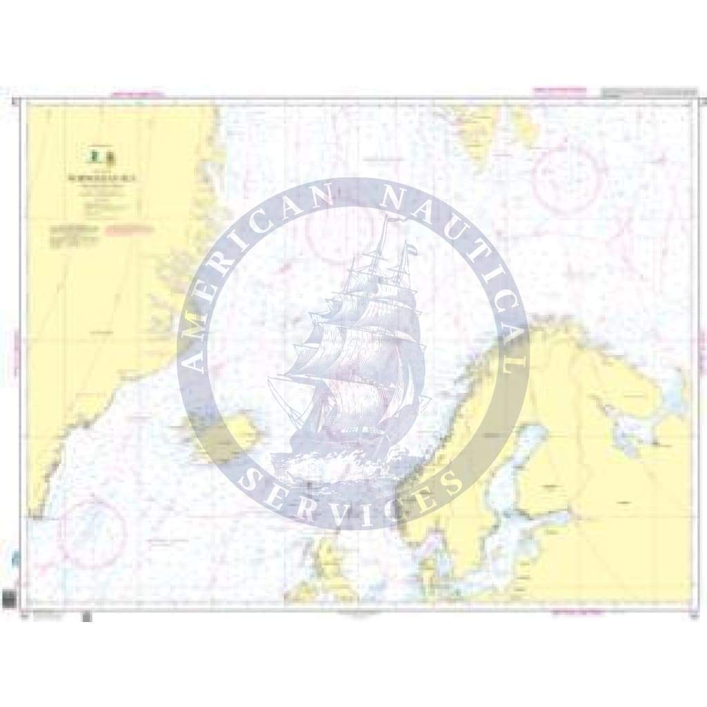 NHS Nautical Chart NHS300: Norwegian Sea and adjacent seas