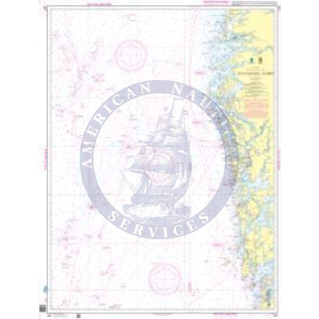 NHS Nautical Chart NHS307: Stavanger - Florø