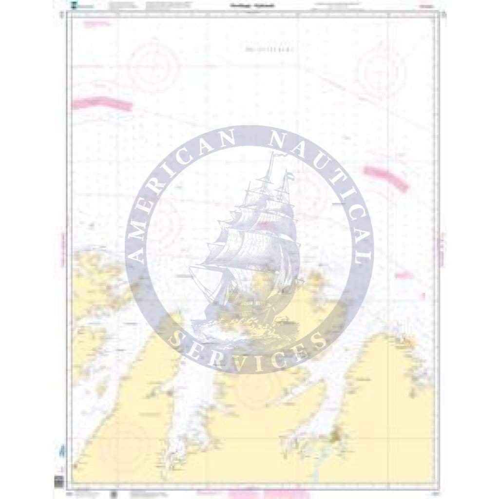 NHS Nautical Chart NHS324: Nordkapp - Kjølneset