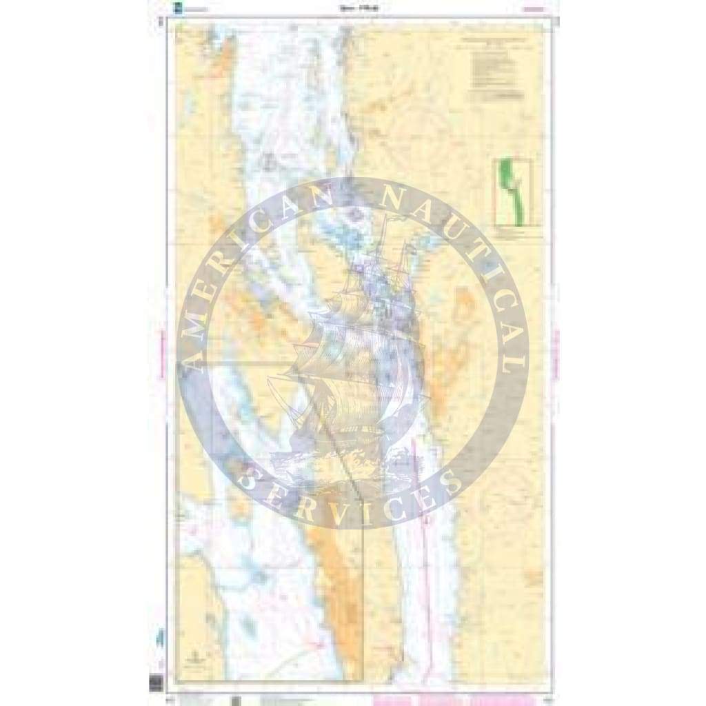 NHS Nautical Chart NHS402: Spro - Filtvet