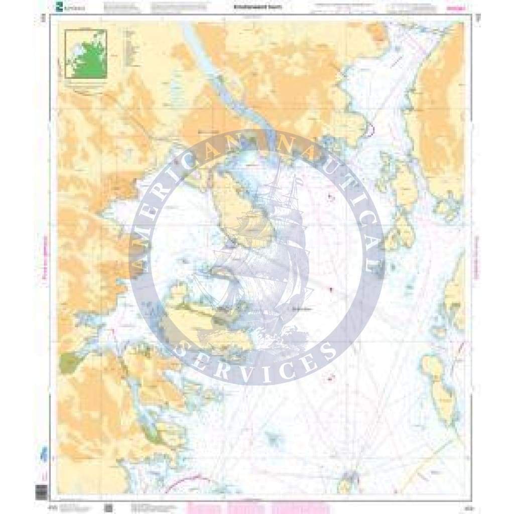 NHS Nautical Chart NHS459: Kristiansand havn
