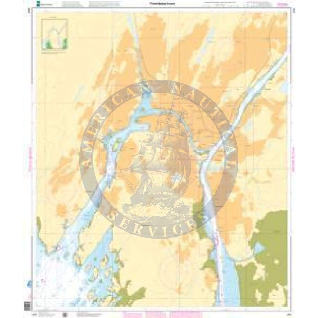 NHS Nautical Chart NHS464: Fredrikstad havn