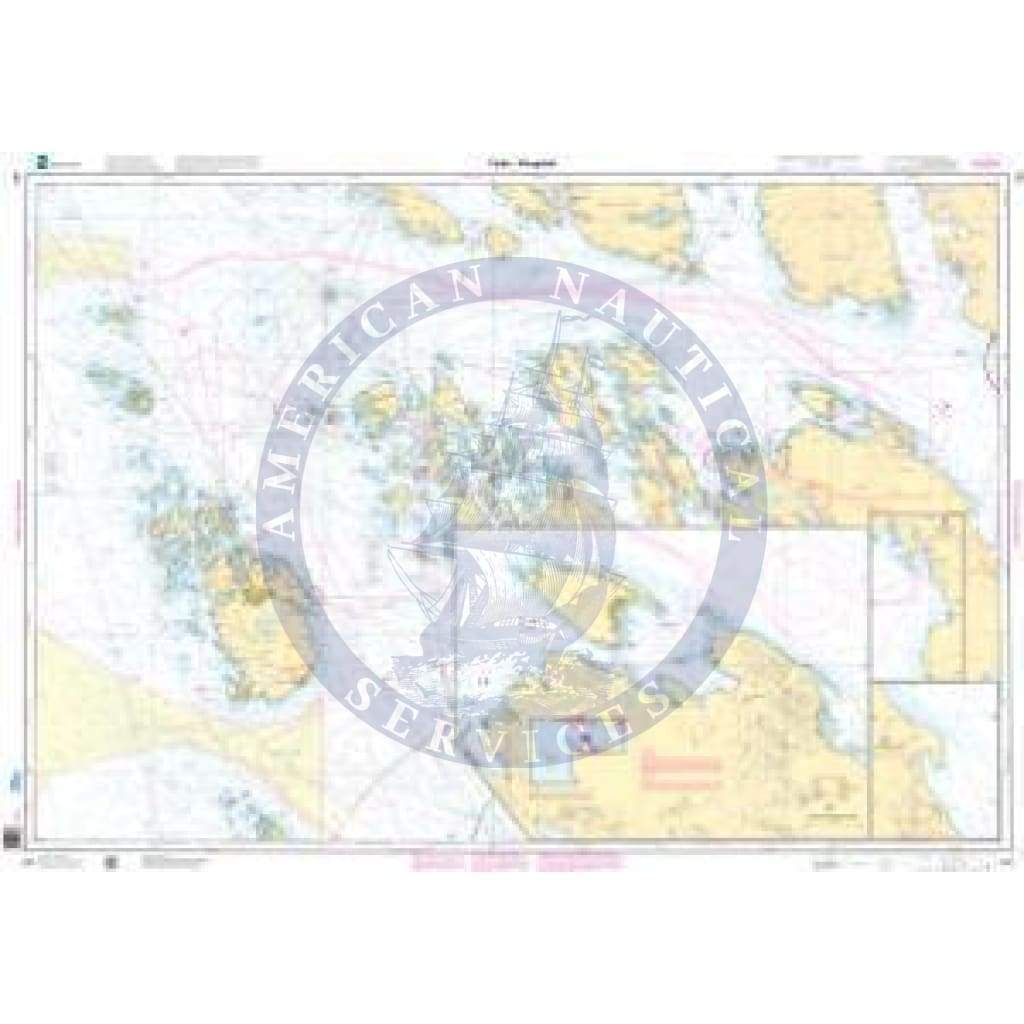 NHS Nautical Chart NHS483: Fedje - Mongstad