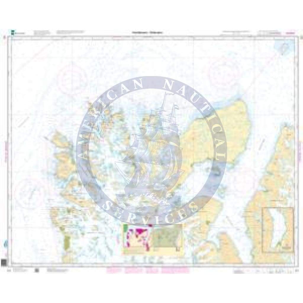 NHS Nautical Chart NHS521: Femtebreen - Gråhuken