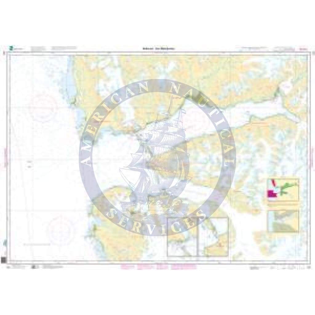NHS Nautical Chart NHS525: Bellsund - van Mijenfjorden