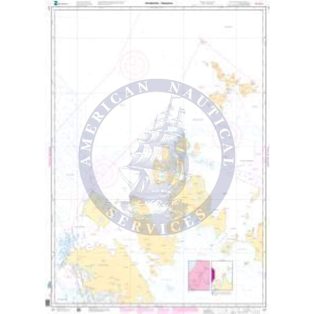 NHS Nautical Chart NHS541: Nordporten - Sjuøyane