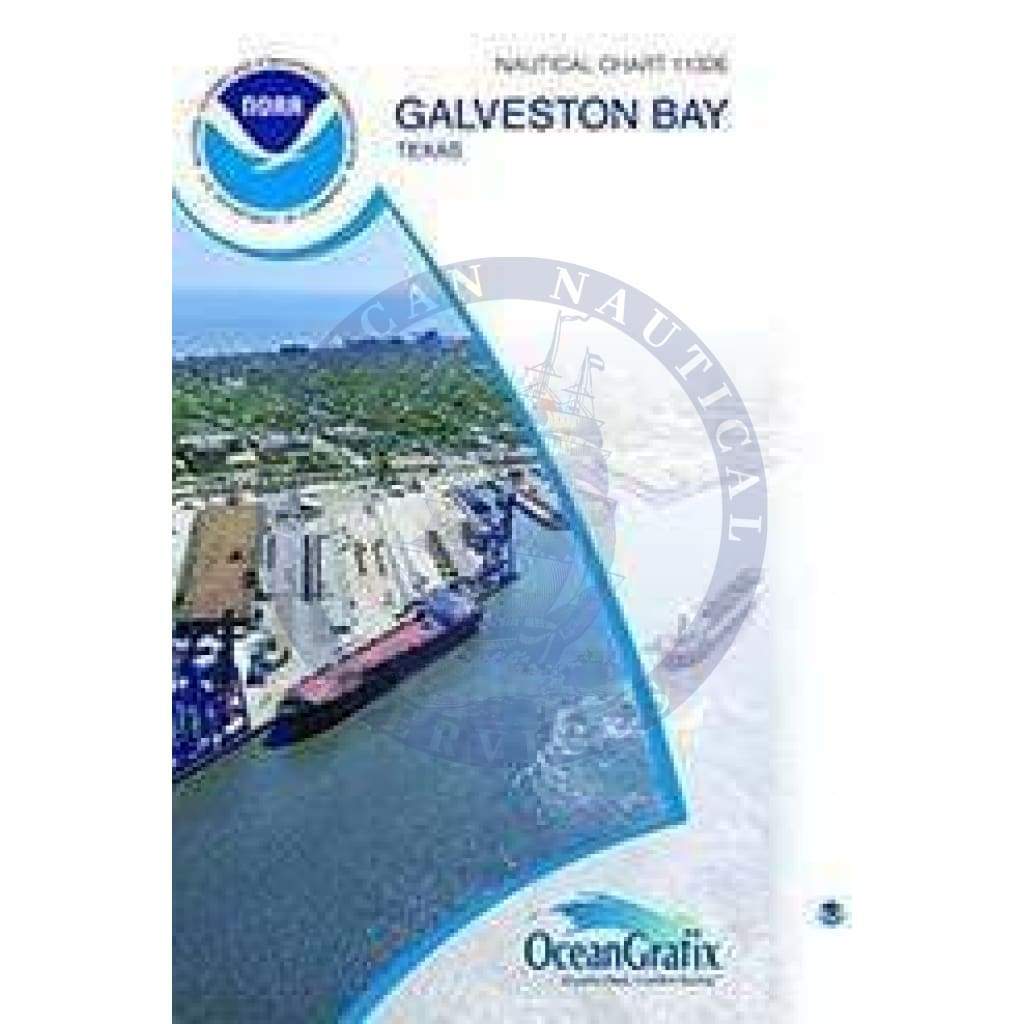 NOAA Nautical Chart 11326 Galveston Bay Amnautical