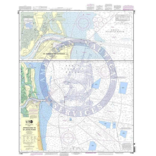 NOAA Nautical Chart 11490 - Amnautical